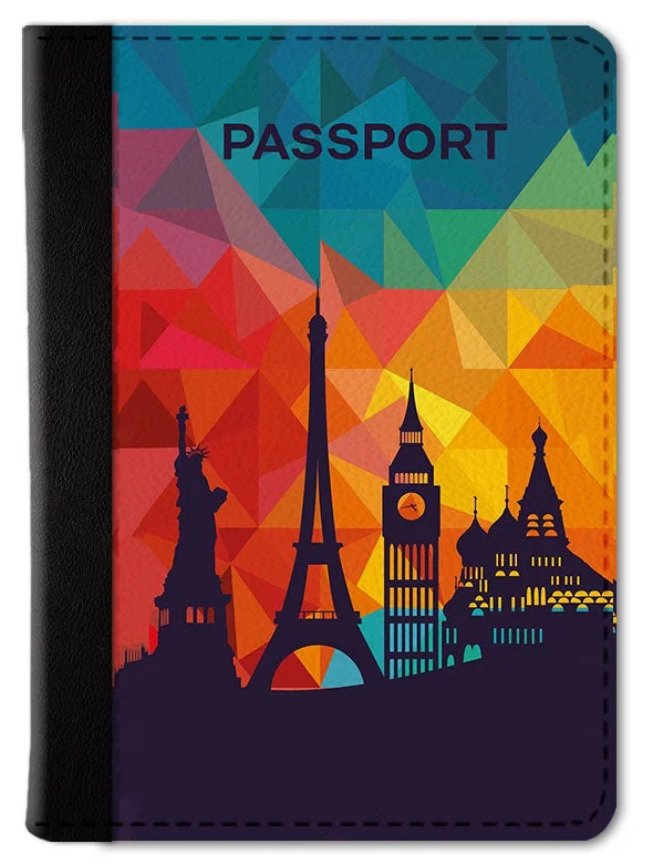 Cartoon-Themed Passport Covers & Wallets for Kids and Young AdultsWanderlust Prisma Passport Wallet