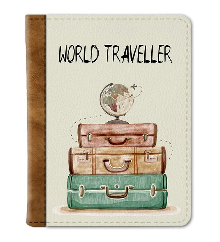 Camouflage-Patterned Passport Covers & Wallets for Hunters and MilitariesWorld Traveller Passport Cover