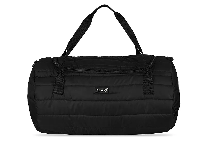 Outters Gym Bag,  Duffel Bag Shoulder Straps Waterproof Black