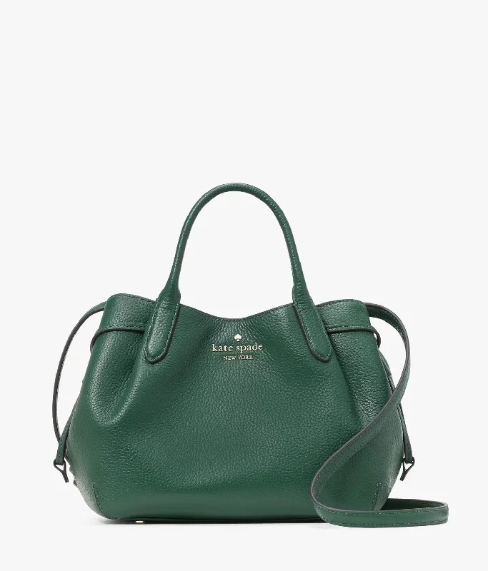 Men's crossbody bag with adjustable straps for a customized fitKate Spade Dumpling Small Satchel In Arugula