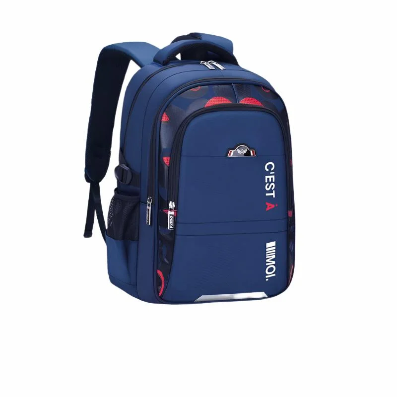 Men's student backpack with organized compartments for books and suppliesBoys School Bag 3 - 6 Grade - KL2650