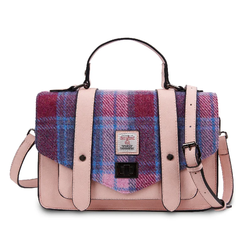 Plus-size satchel with a spacious interior for carrying all essentialsThe Large Satchel