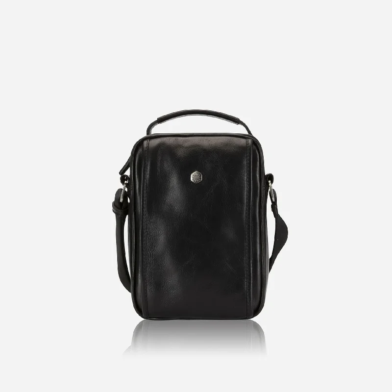 Men's crossbody bag with a hidden anti - theft pocketMens Detailed Crossbody Bag