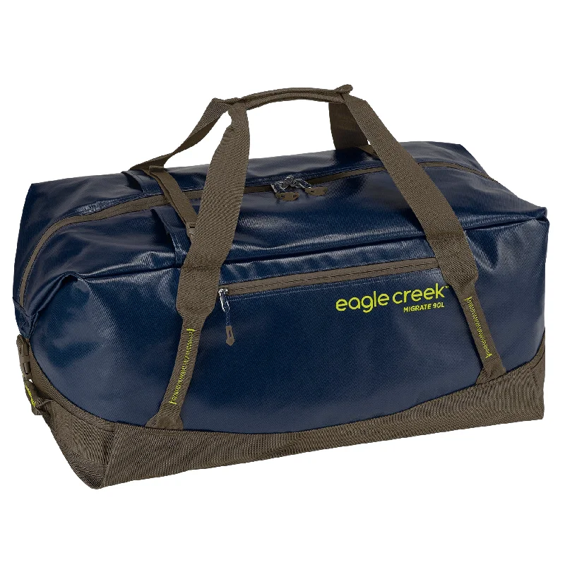 Vintage-inspired duffel bags with a distressed finish for a retro aestheticMigrate 90L Duffel Bag