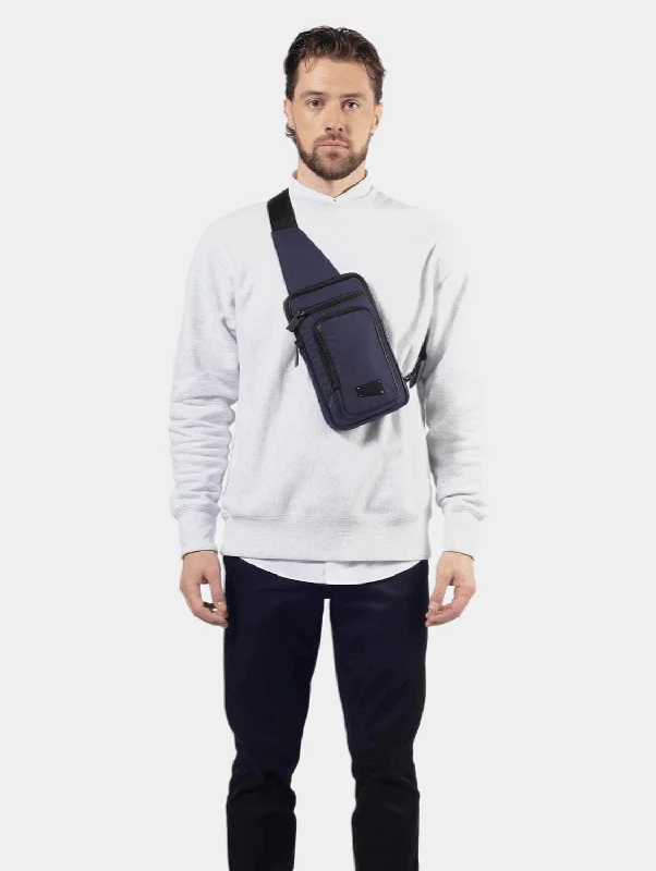 Urban men's crossbody bag with a modern, sleek designWatson Twill Vegan Sling Bag | Multiple Colours